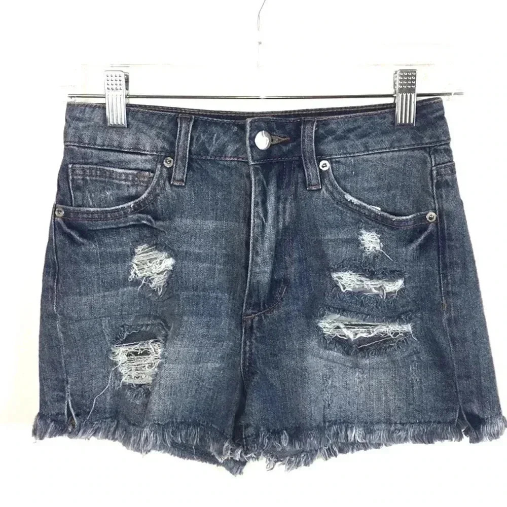 Joe’s Jeans Distressed Jean Shorts Size 24